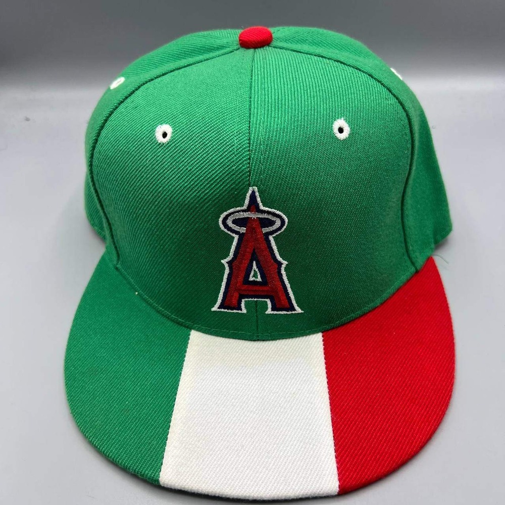 Los Angeles La Angels Hat Men italian Flag Sixth Man Promotions Snap Back‎ Cap